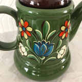 Set with coffee maker sugar milk pot and vintage Winterling plates