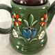 Set with coffee maker sugar milk pot and vintage Winterling plates