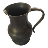 Tin pitcher