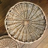 Small woven rattan basket