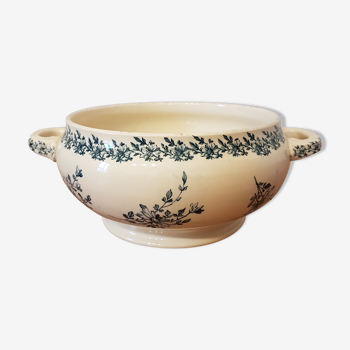 Soup bowl "Daisies" Luneville