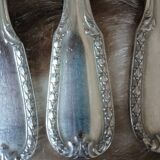 14 antique silver-plated cutlery sets
