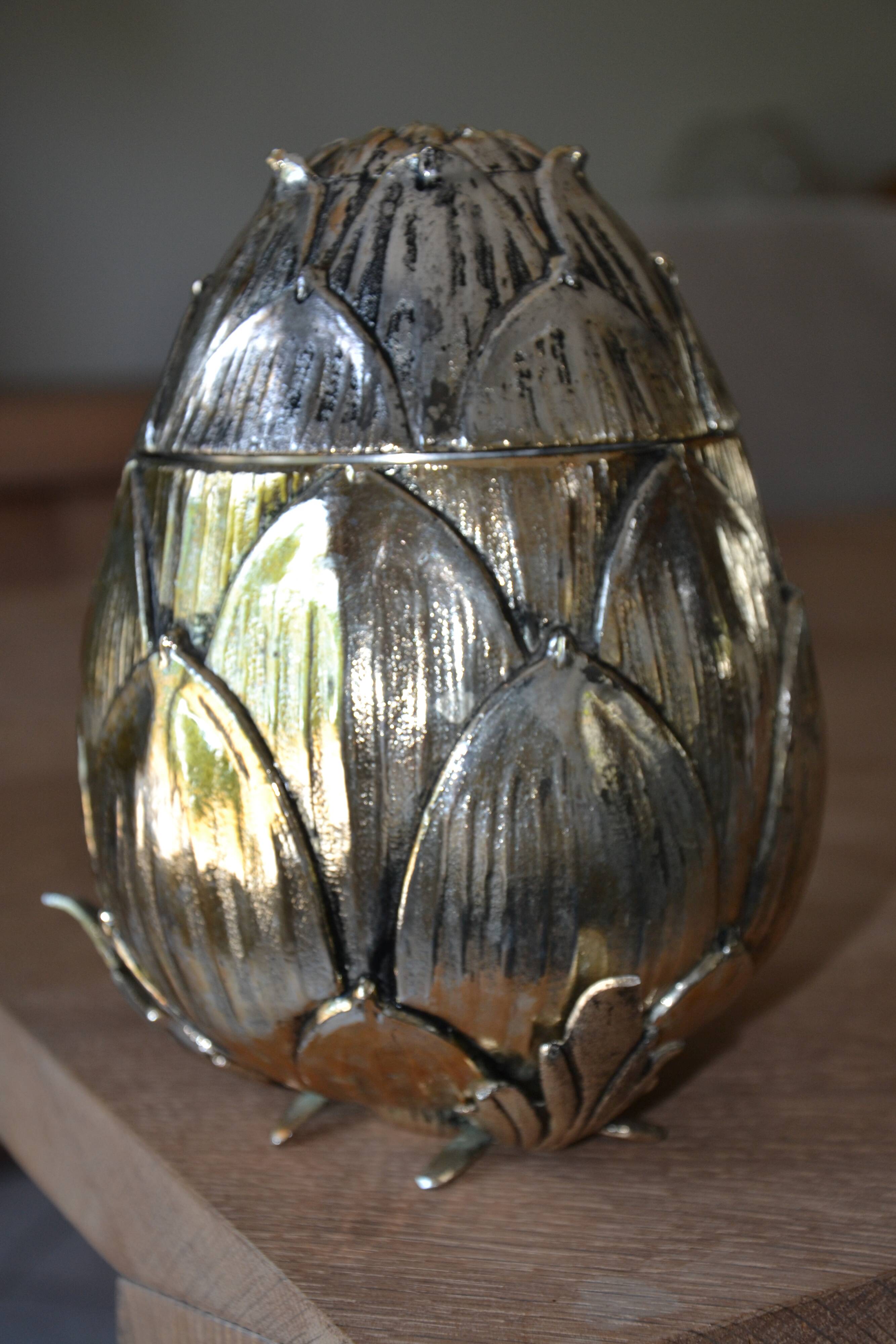 "Artichoke" ice bucket by Mauro Manetti