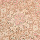 6x9 dusty pink wool persian rug 287x192cm