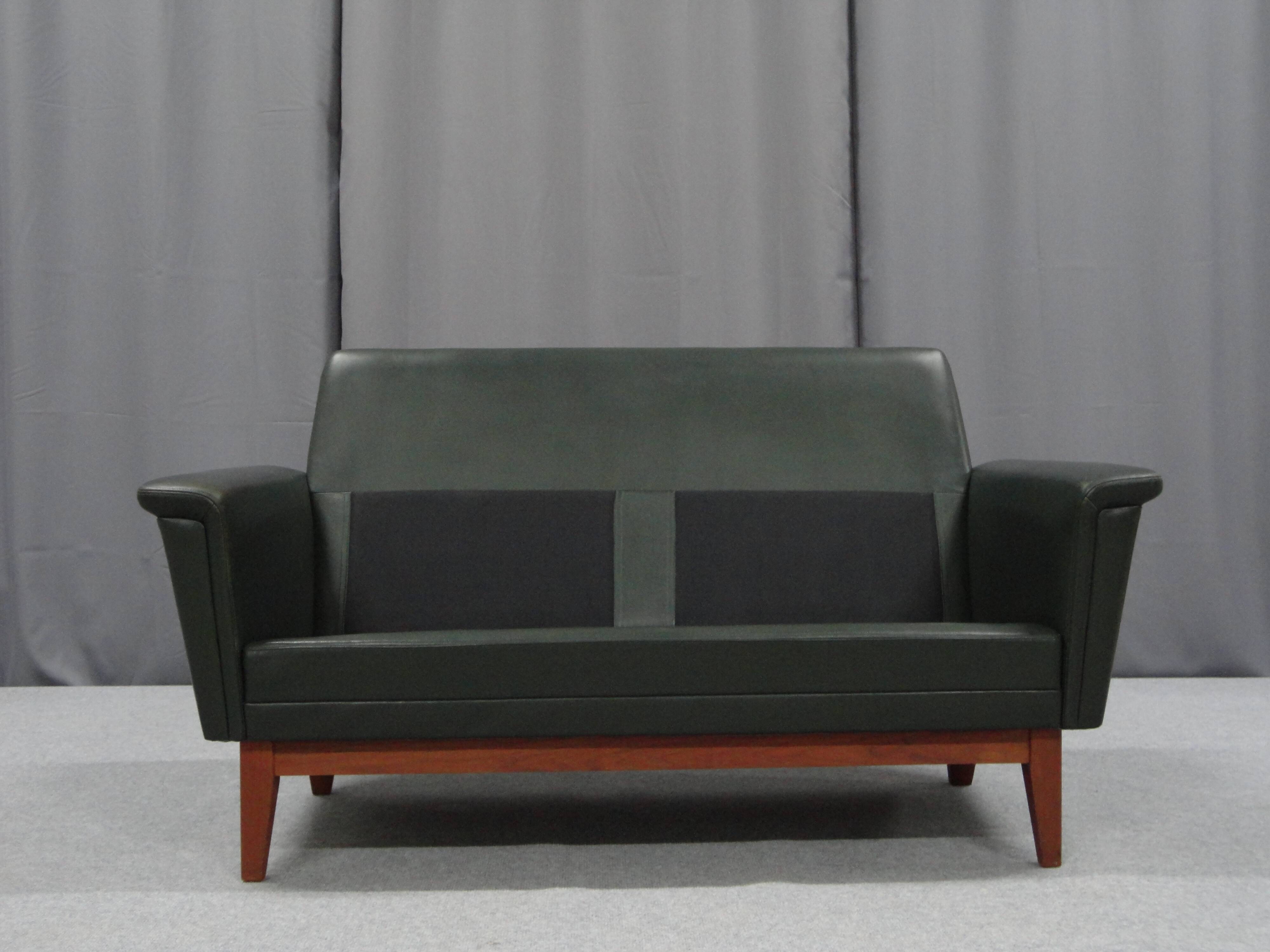 Two seater scandinavian sofa 1960s