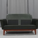 Two seater scandinavian sofa 1960s