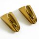 Two enchanting original Swedish Mid Century Modern brass wall lamps