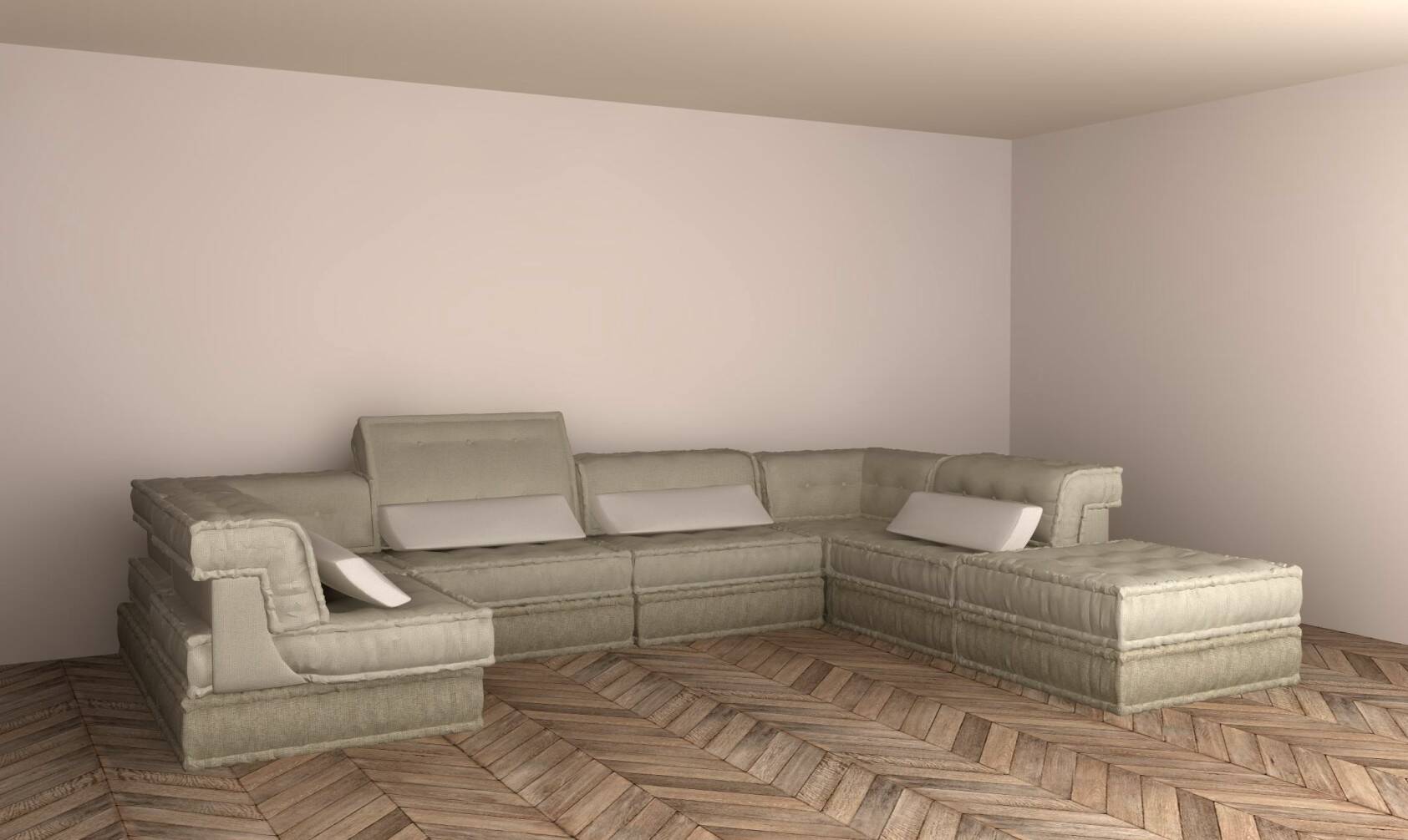 Canapé Roche Bobois Mah Jong neuf