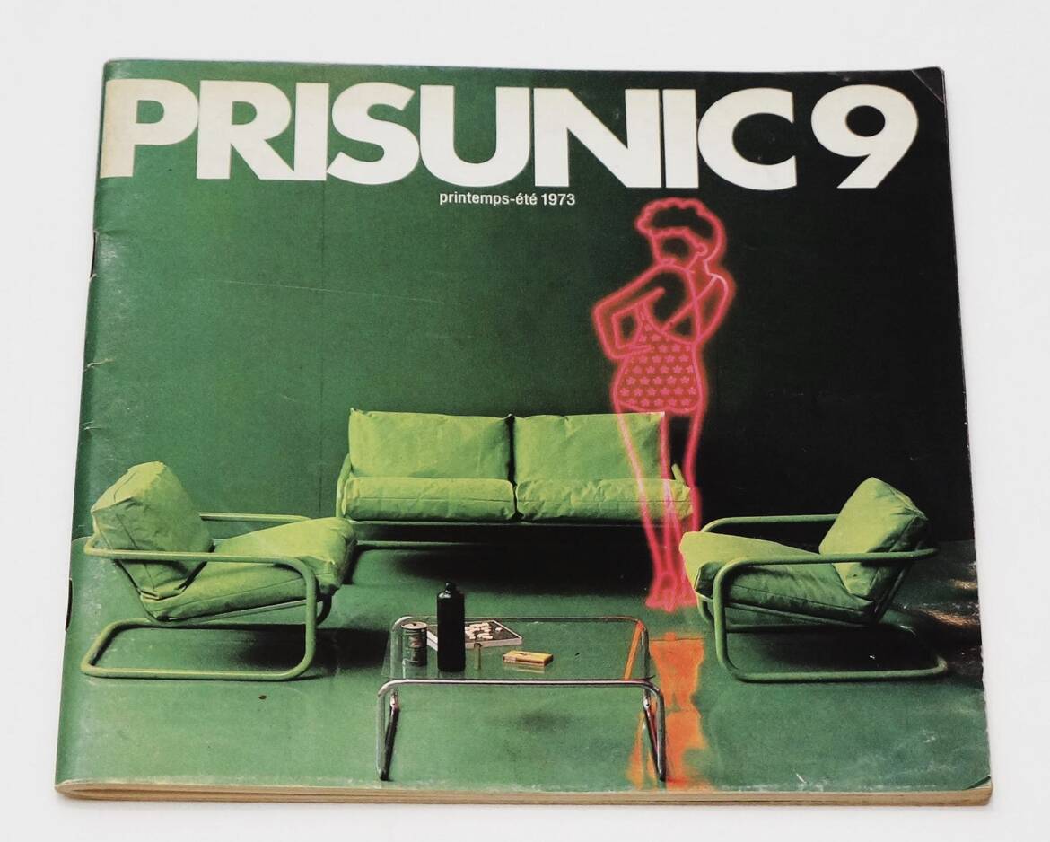 Vintage Prisunic armchair spring - summer 1973