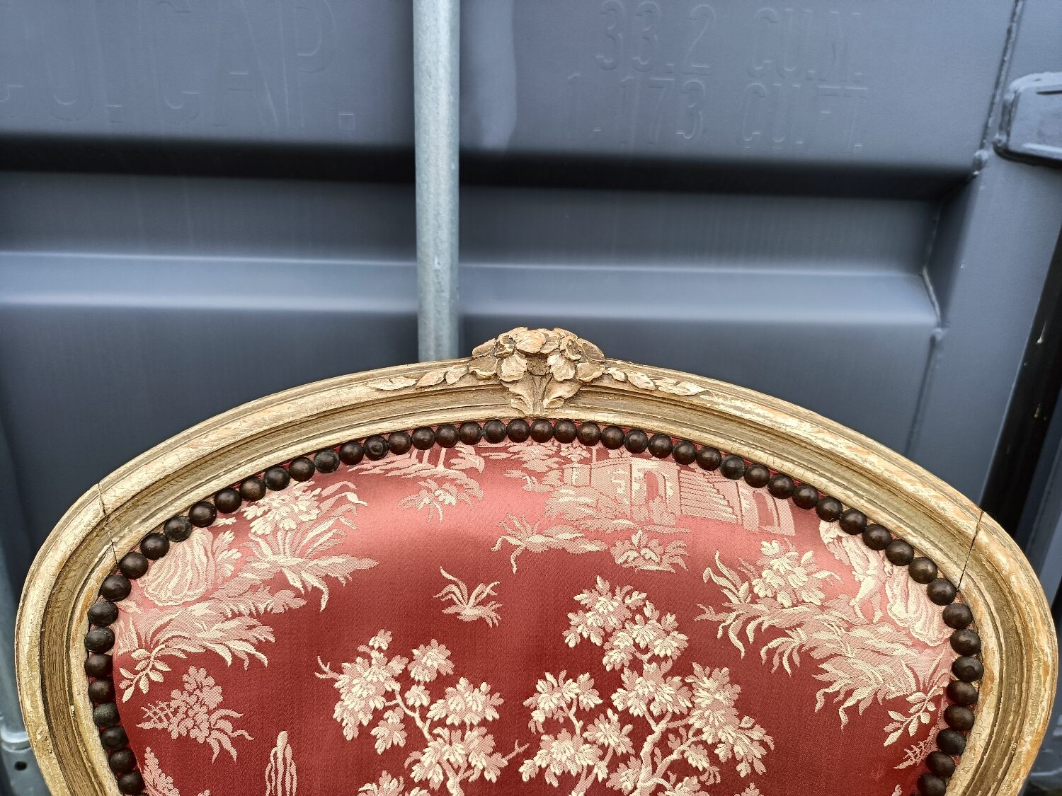 Pair of antique armchairs Louis XV style