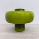 Mid-century design green glass Swedish table lamp, 1970s
