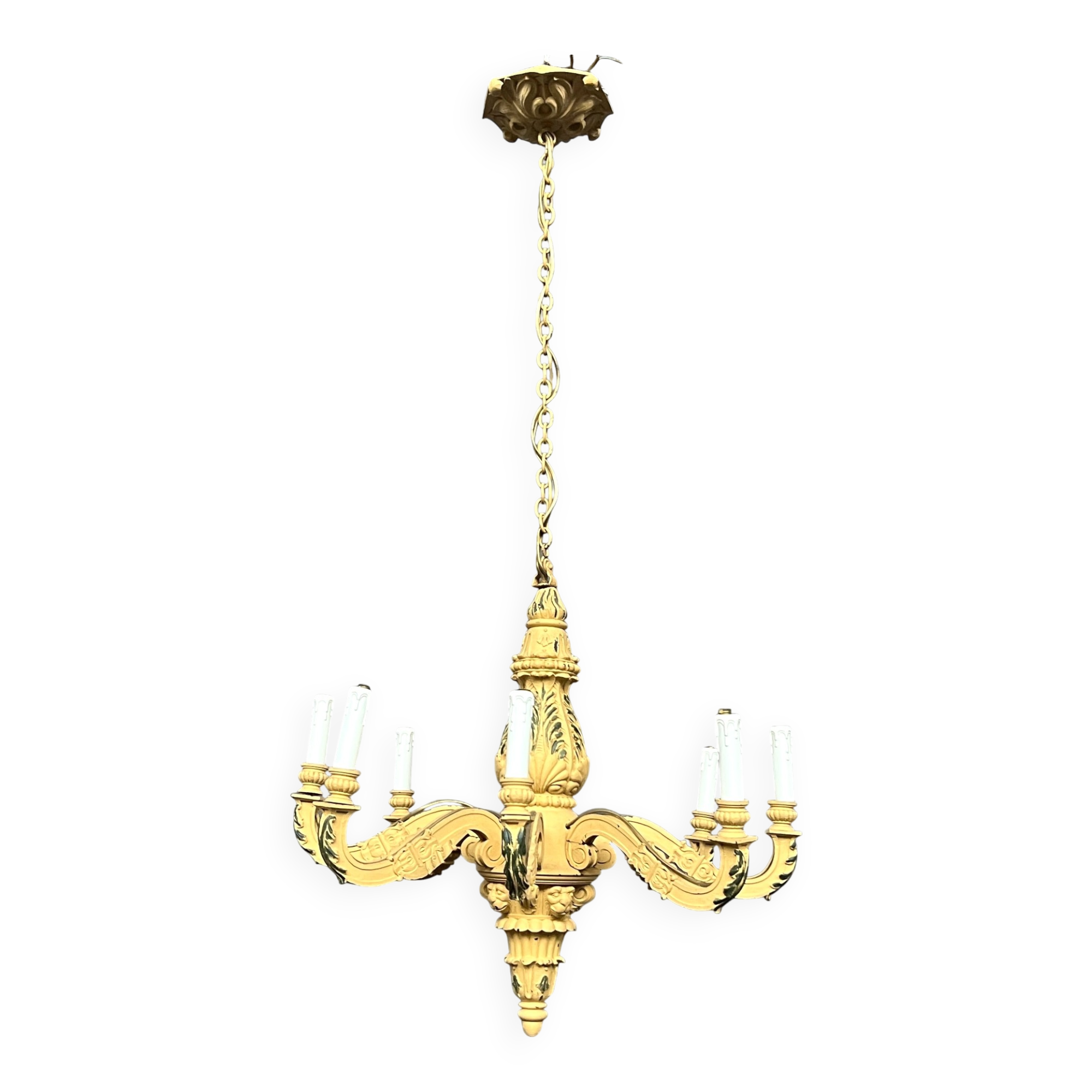Renaissance style chandelier.