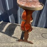 Coffee table, kidney-shaped, side table, marble top