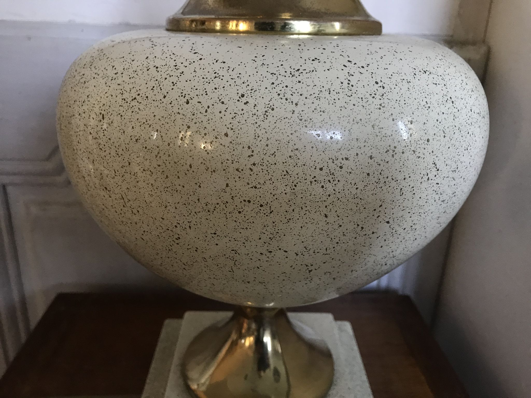 Vintage "Oricourt" Dolphin Lamp