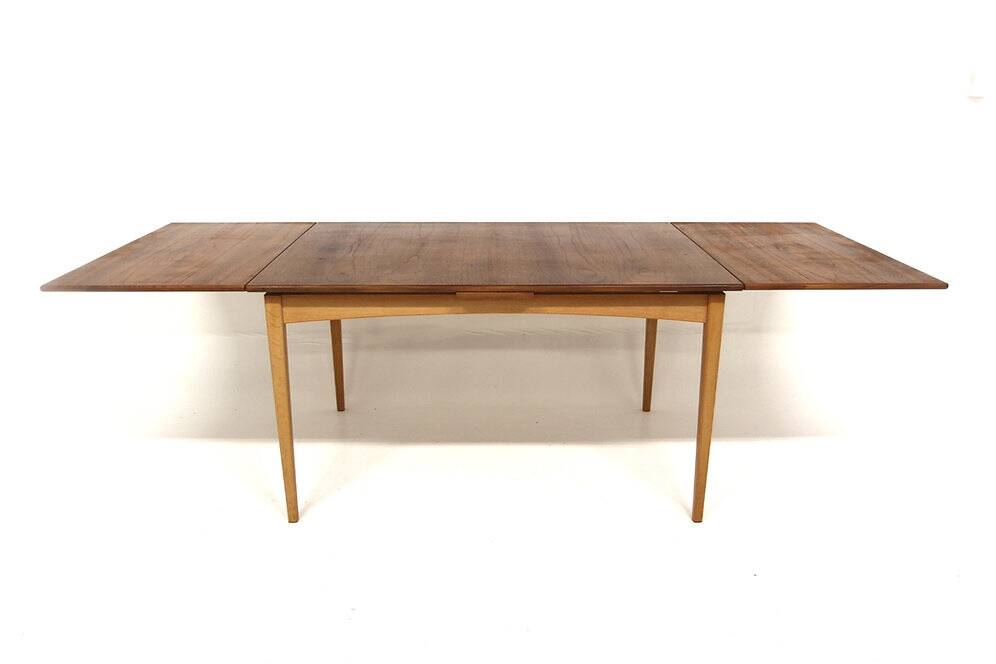 Teak "wallet" dining table, Sweden, 1960