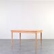 Mid-Century Danish Oak Extendable Dining Table, 1960s.