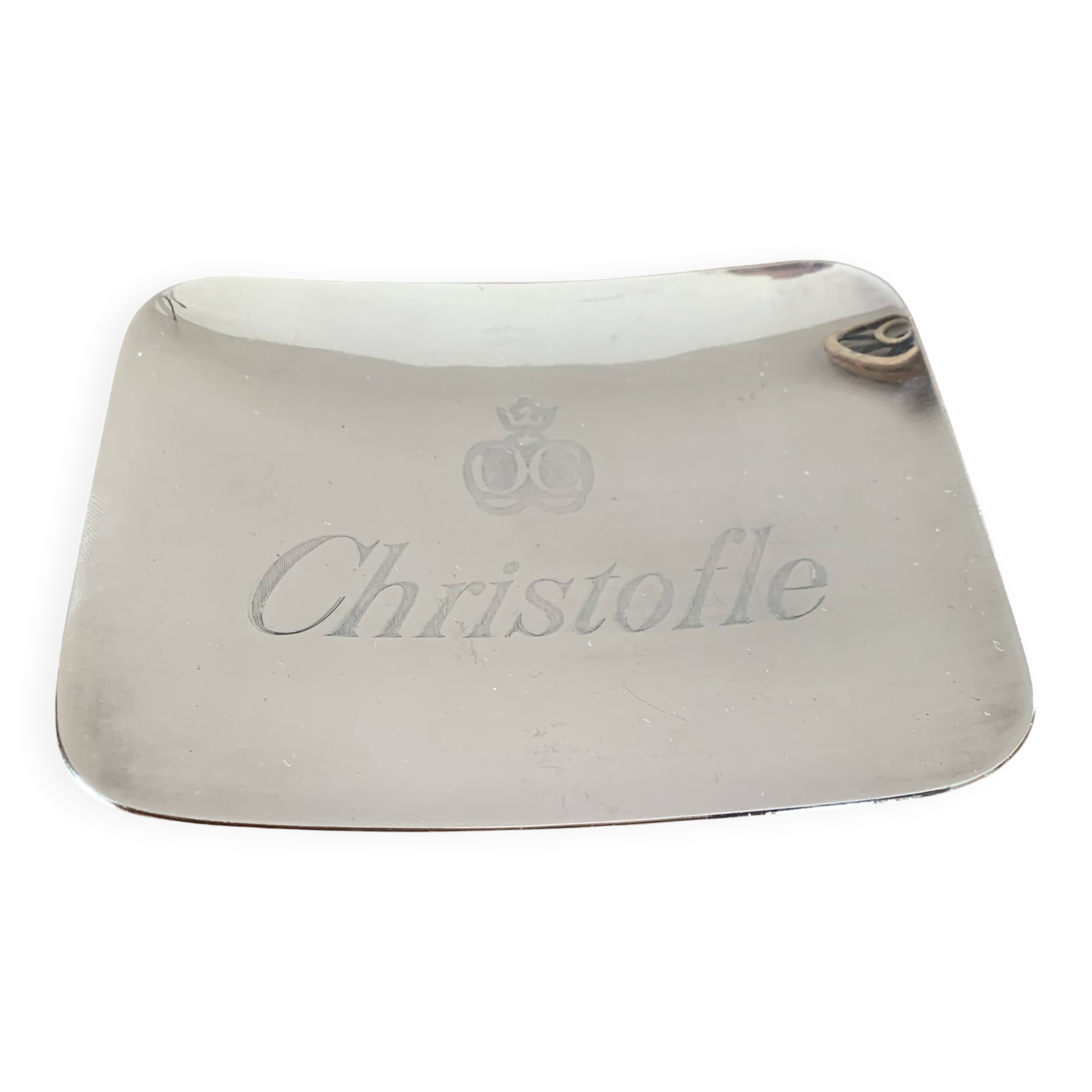 Christofle silver-plated catchall tray