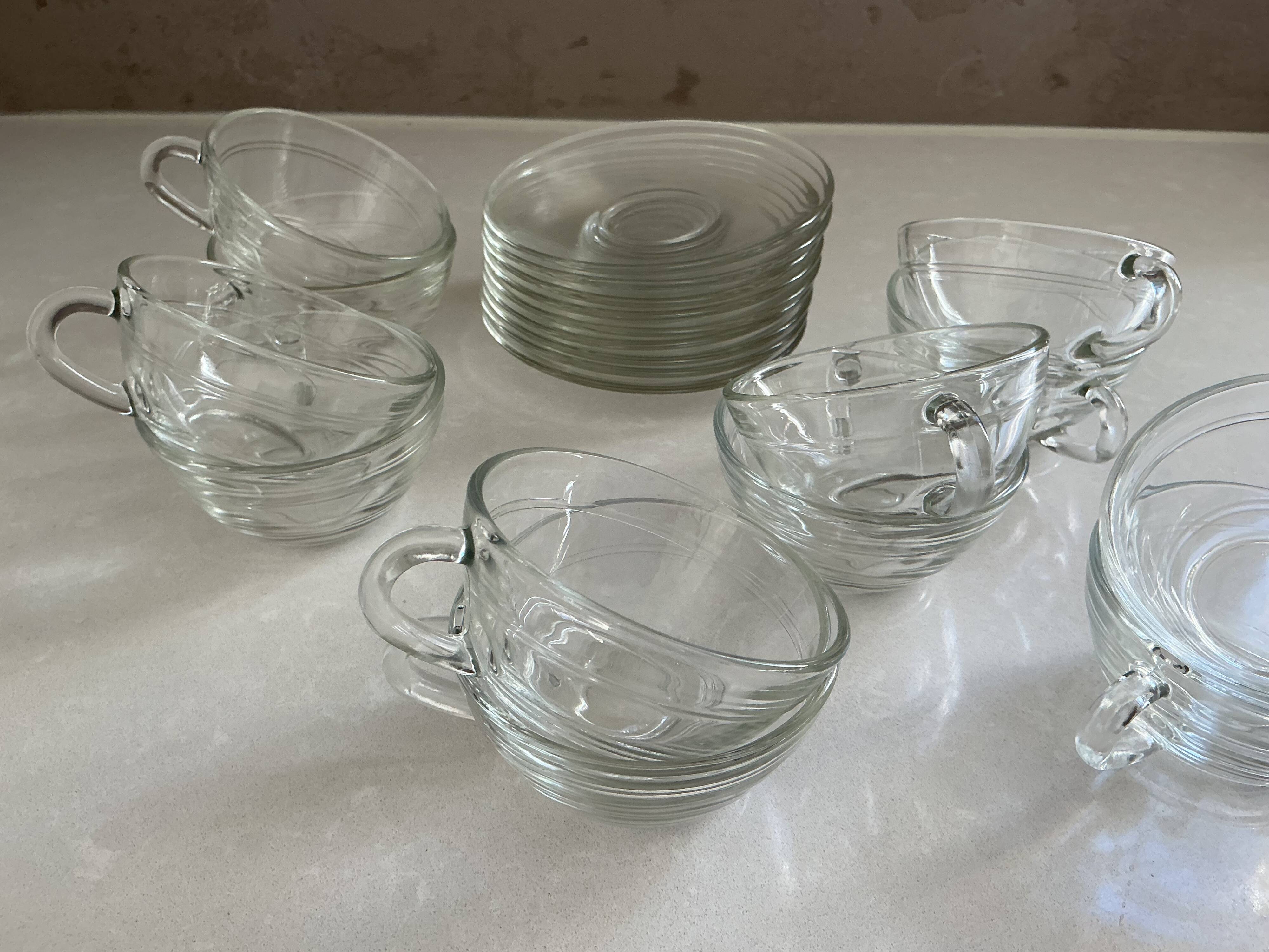 Duralex glass mugs