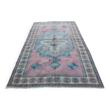 Tapis Oushak turc vintage 158x233 cm