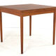 Compact Poul Hundevad for Hundevad & Co extendable dining table in teak