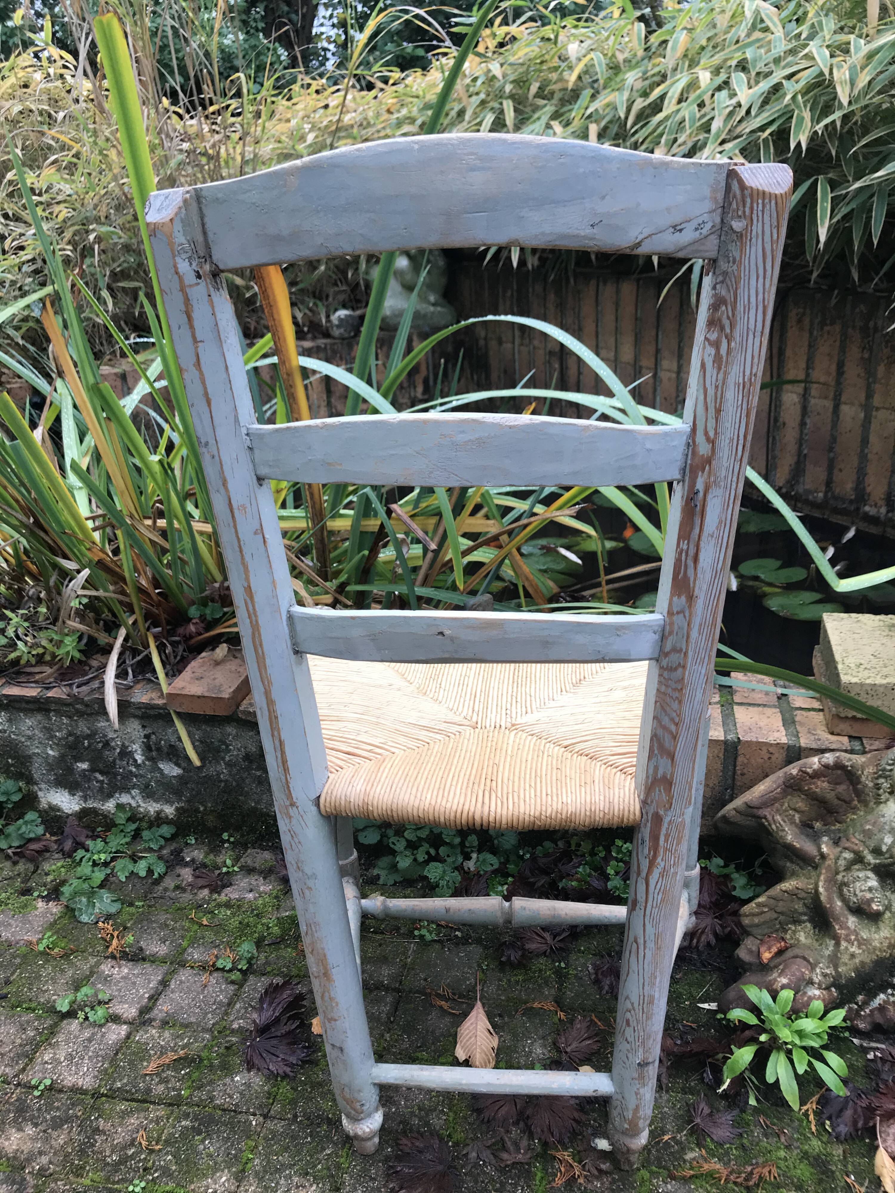 Old mulched chair
