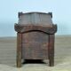 Antique beech shepherd's chest, 1850s