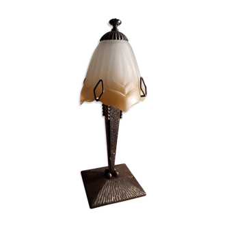 Art Deco style Muller Schneider lamp