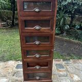 Six-drawer grain cabinet