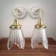 Pair of Art Deco wall sconces