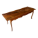 Dining table with 2 drawers in walnut, Louis XV period, 18th century. ☐ 188 x 70 cm