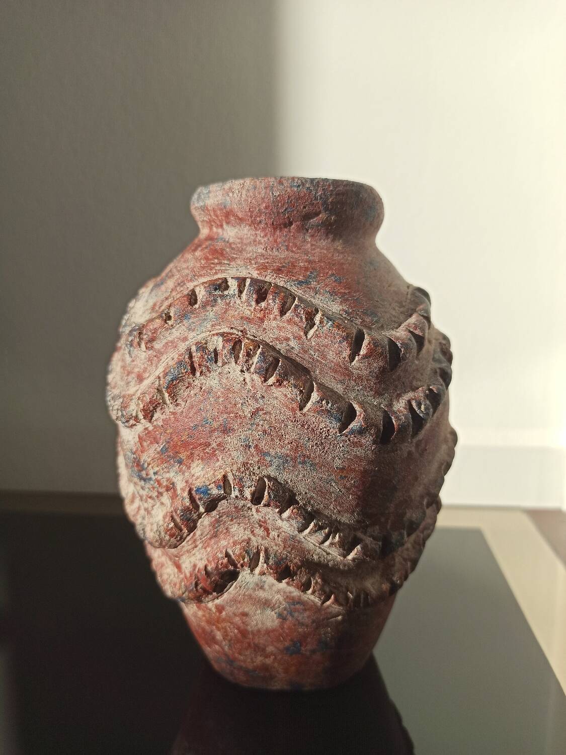 Vintage artisanal vase - Mexico