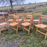 Vintage folding chairs