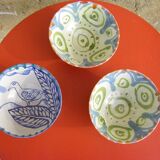 Three vintage ceramic bowls