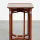 Tall Art Deco design side table with removable top