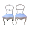 Pair of Louis XV style chairs