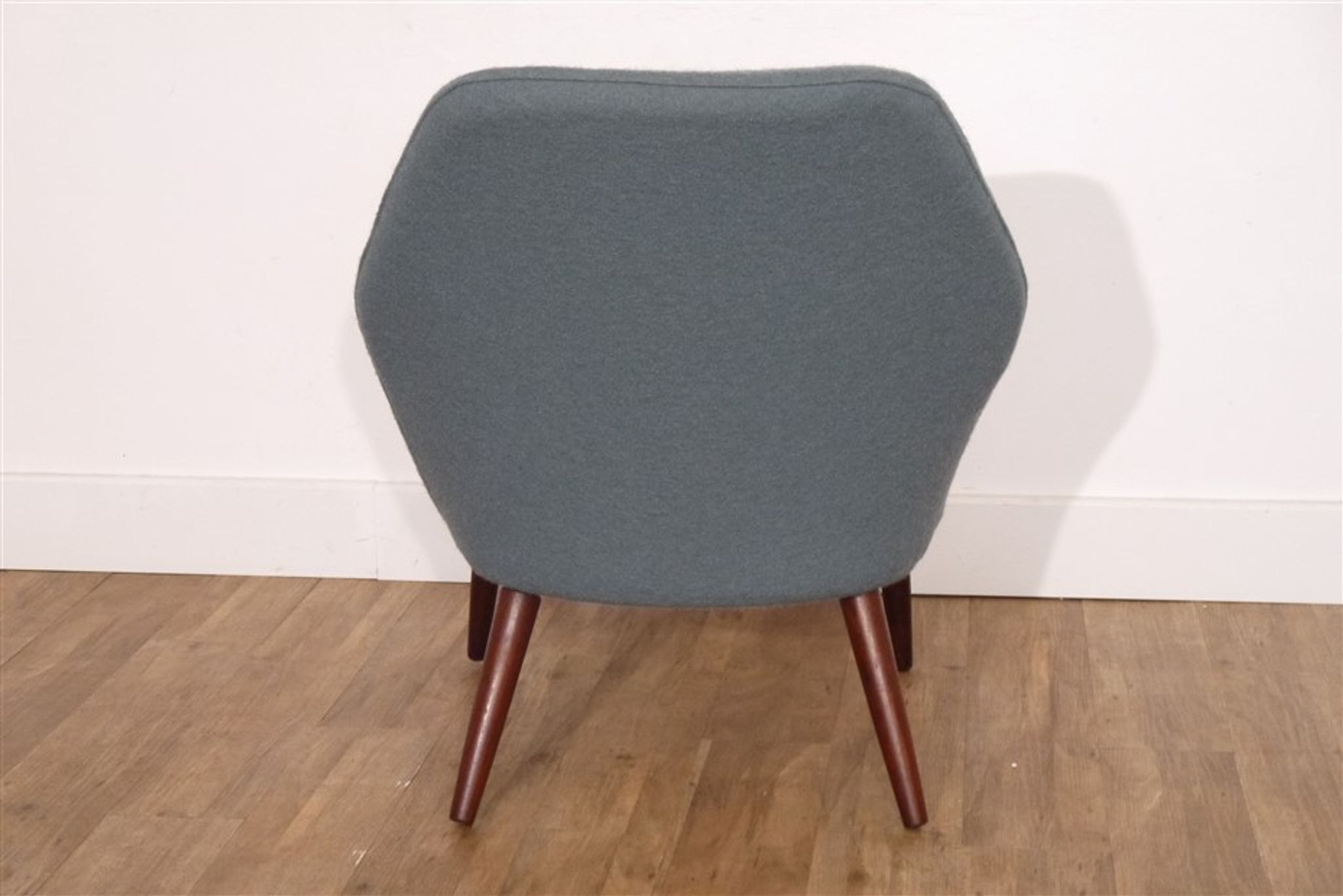 Fauteuil design danois vintage en teck 1960