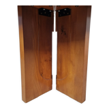 Elm dining table by Luigi Gorgoni, 80s