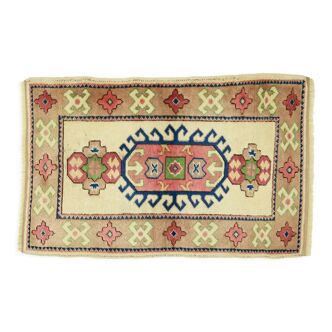 Anatolian handmade vintage rug 123 cm x 79 cm