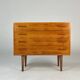 Commode en teck danois de Kai Kristiansen des années 60 vintage