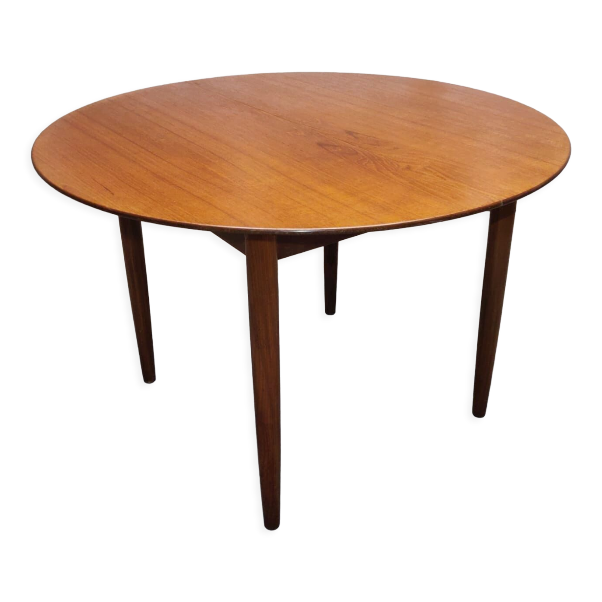 Vintage table with Girsberger teak extension