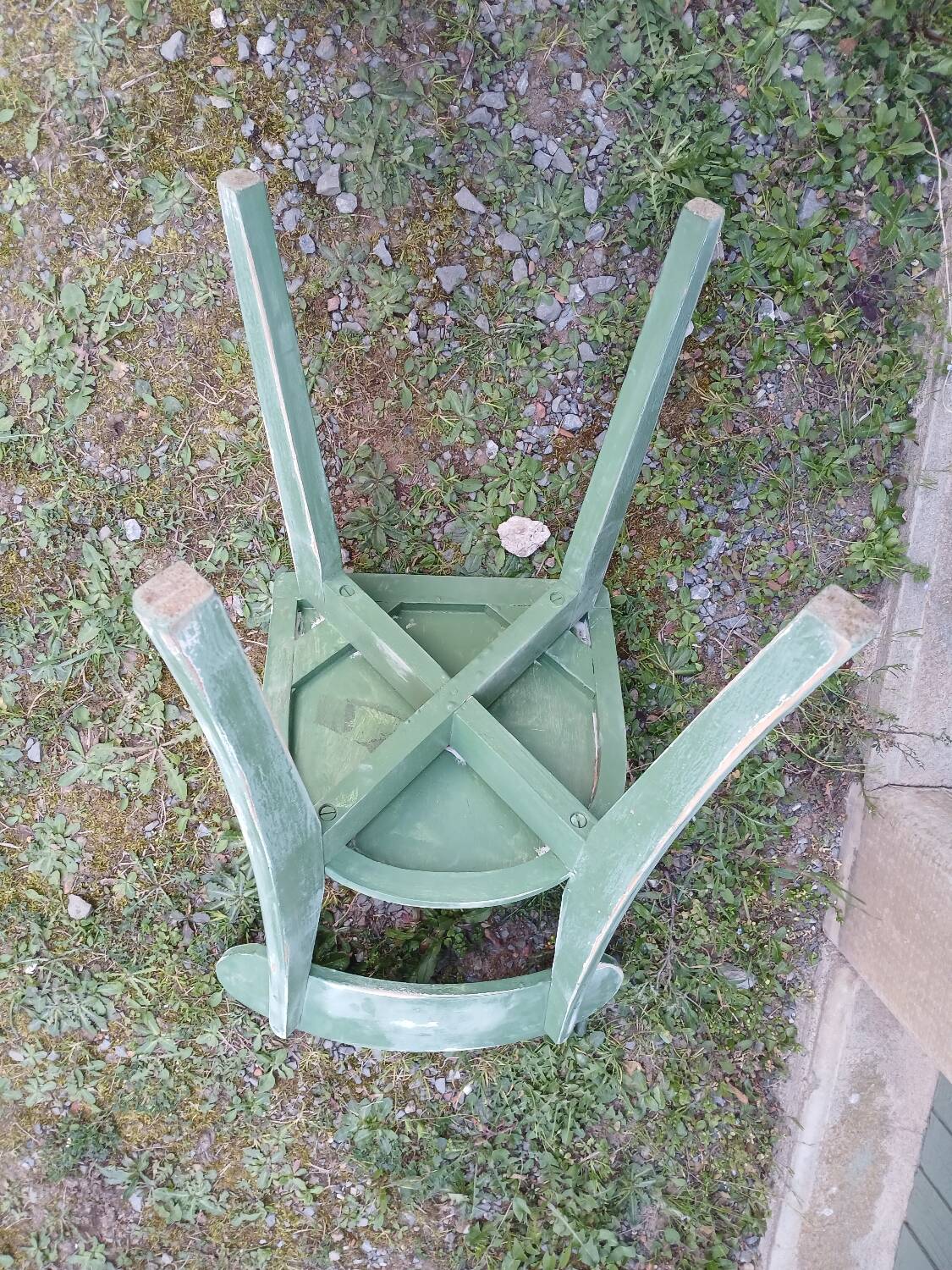 Antique bistro chair