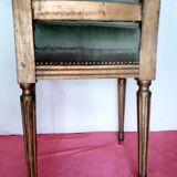Ancienne chaise boiserie dorée
