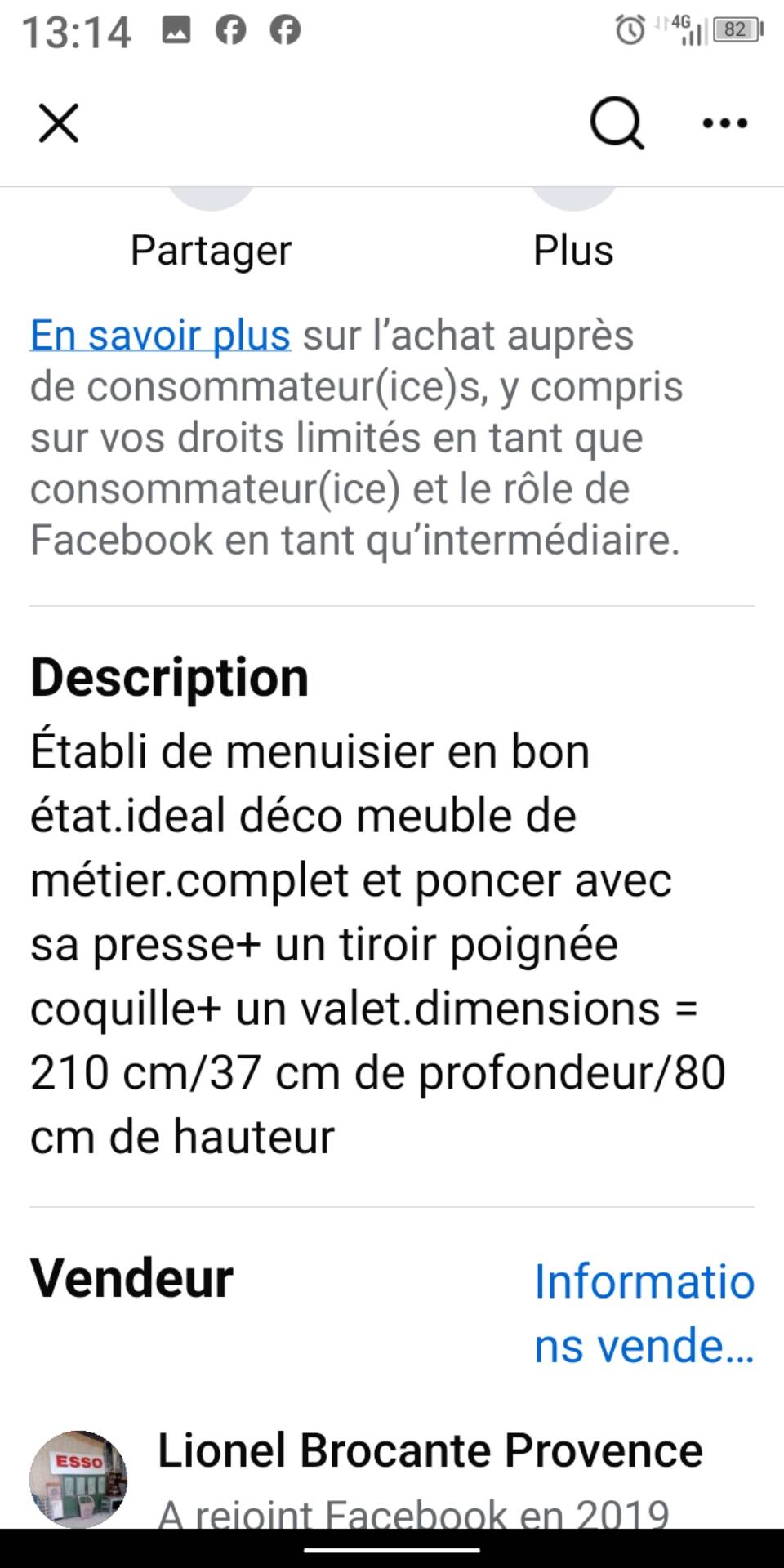 Établi de menuisier