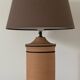 Lampe terracotta façon chanel vintage
