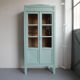Renovated antique display cabinet