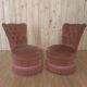 Pair of pale pink chairs
