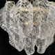 Mazzega chandelier in Murano glass 1960