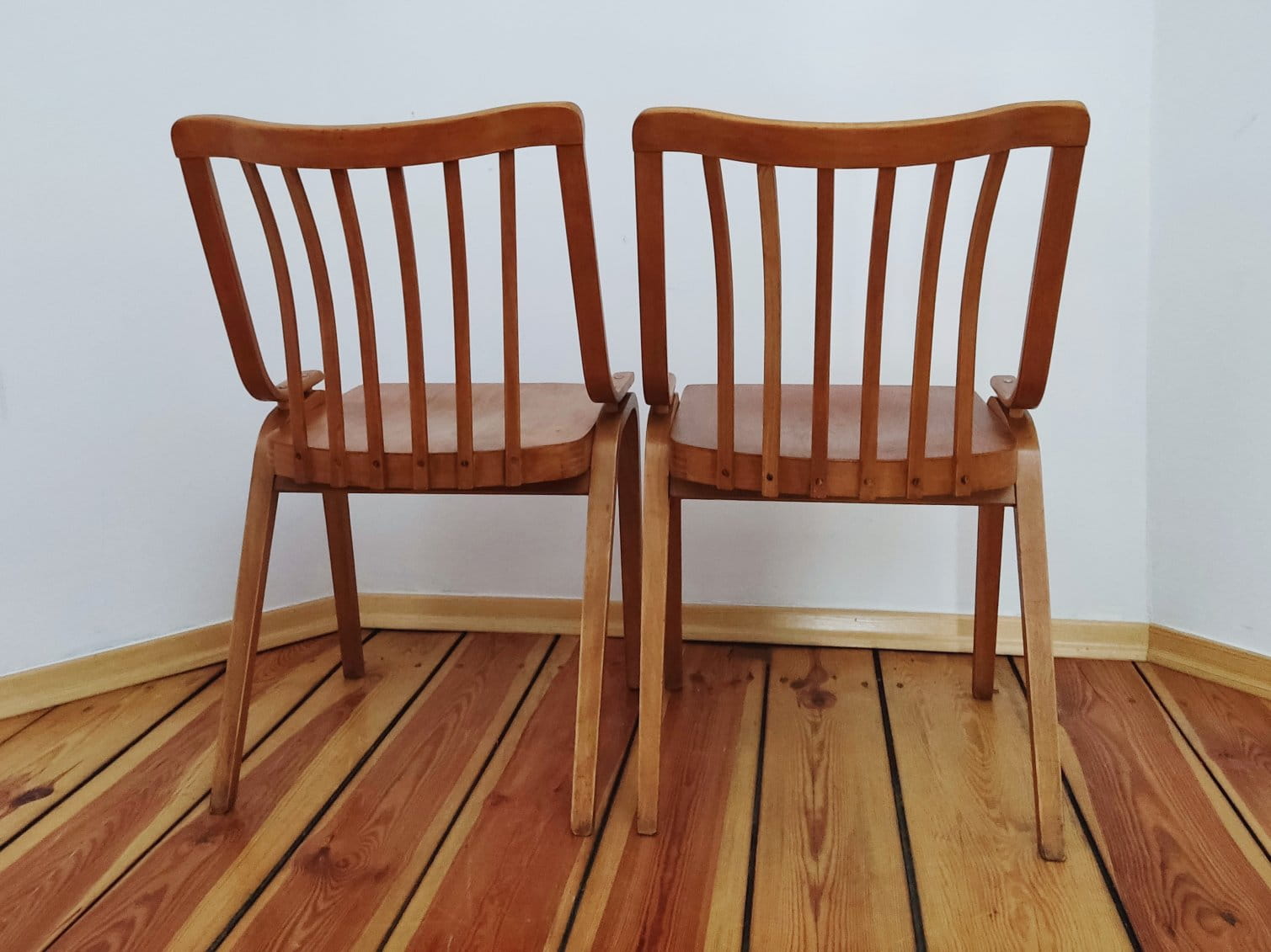 Pair of Chairs by L. Volák for TON, Czechoslovakia, 1960s