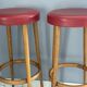 Pair of Bar stools from Baumann vintage 1970s