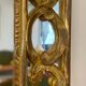 Miroir décoratif doré avec double cadre Louis XIV st., France XXe siècle